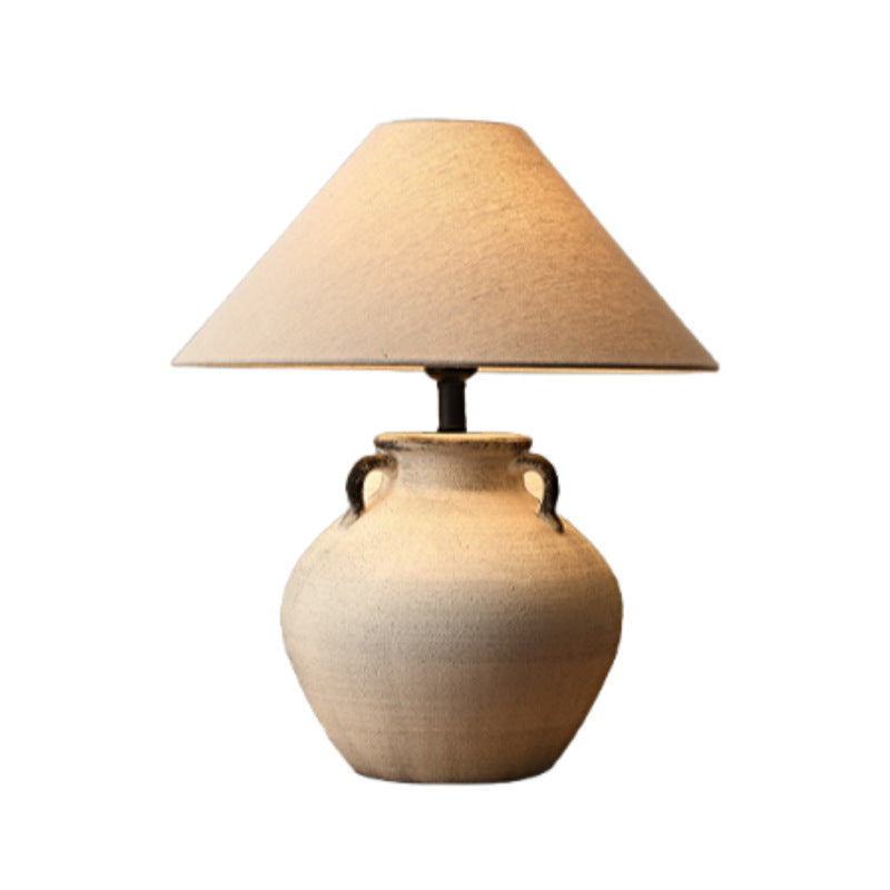 PrimeNest™ Wabi-sabi-style Ceramic Vintage Art Table Lamp