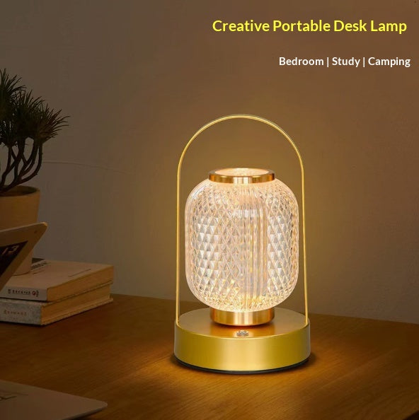 PrimeNest™ Portable Table Lamp Wireless Charging, Outdoor Camping Light