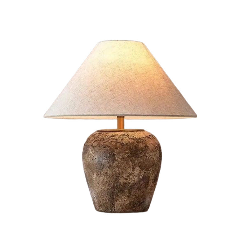 PrimeNest™ Wabi-sabi-style Ceramic Vintage Art Table Lamp