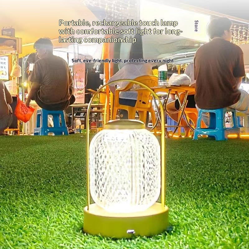PrimeNest™ Portable Table Lamp Wireless Charging, Outdoor Camping Light