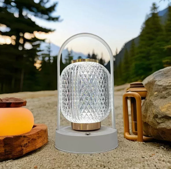 PrimeNest™ Portable Table Lamp Wireless Charging, Outdoor Camping Light