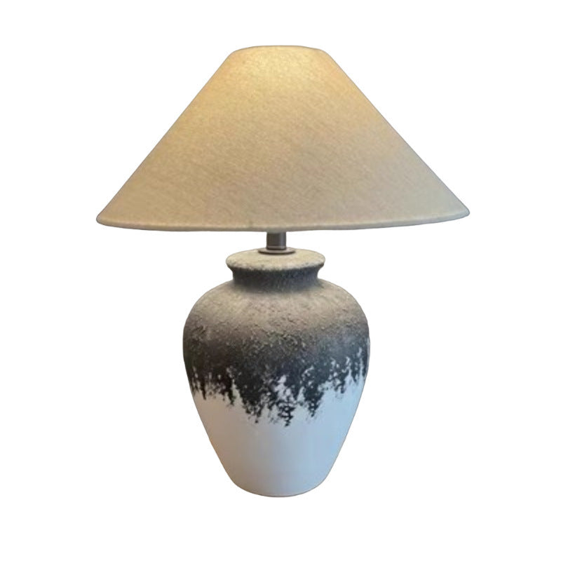 PrimeNest™ Wabi-sabi-style Ceramic Vintage Art Table Lamp